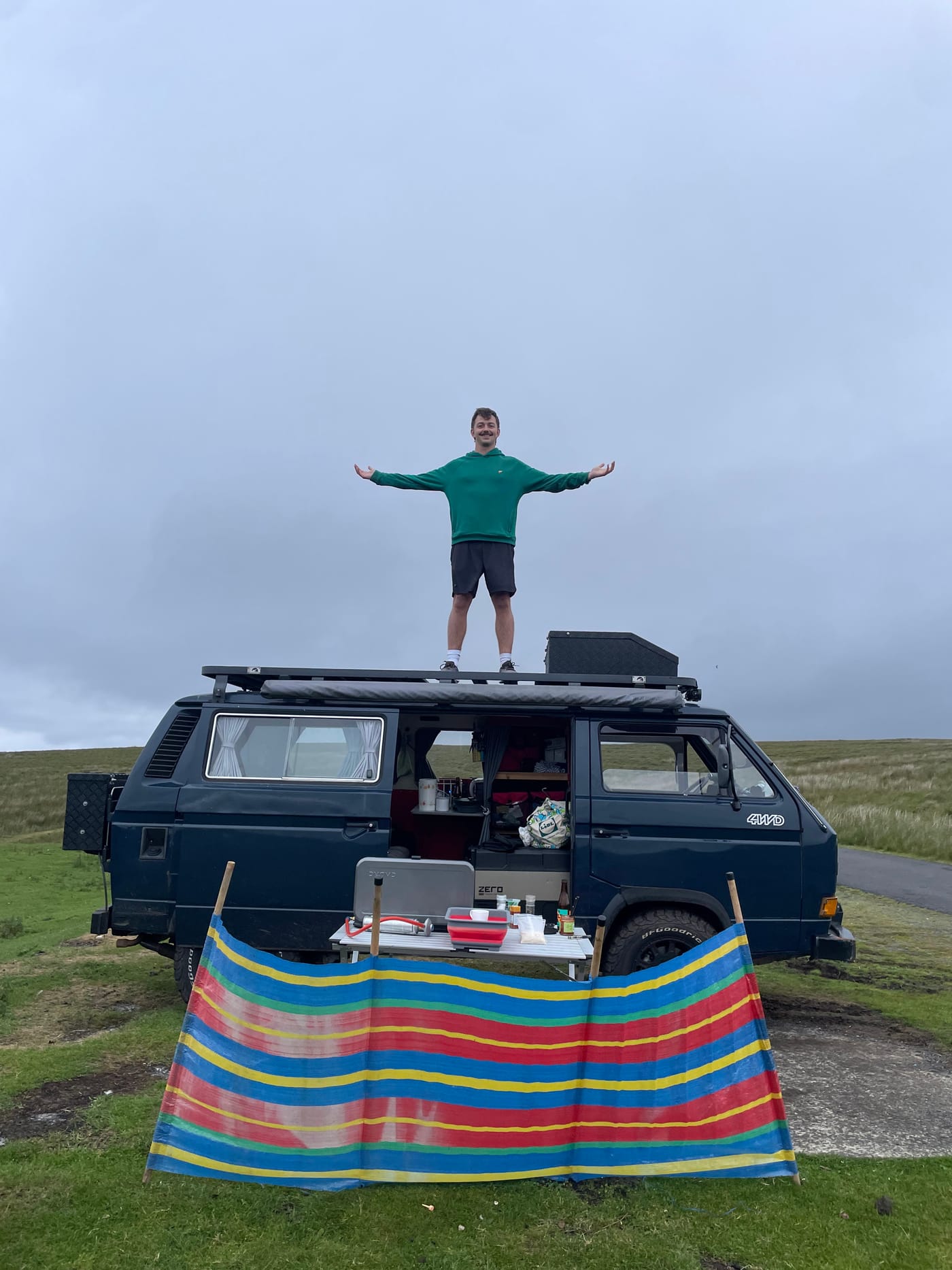 Restored a classic VW campervan